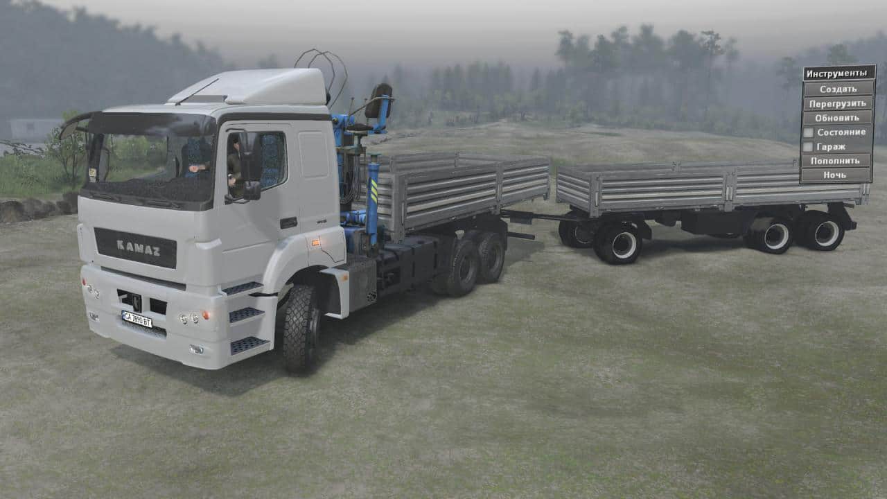 Spintires - Kamaz-5490/65206 Truck V1.0