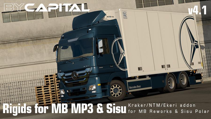 Ets2 Rigid Chassis For Mb Mp3 Sisu Polar Mk1 Bycapital V4 1 1 35 X Euro Truck Simulator 2 Mods Club