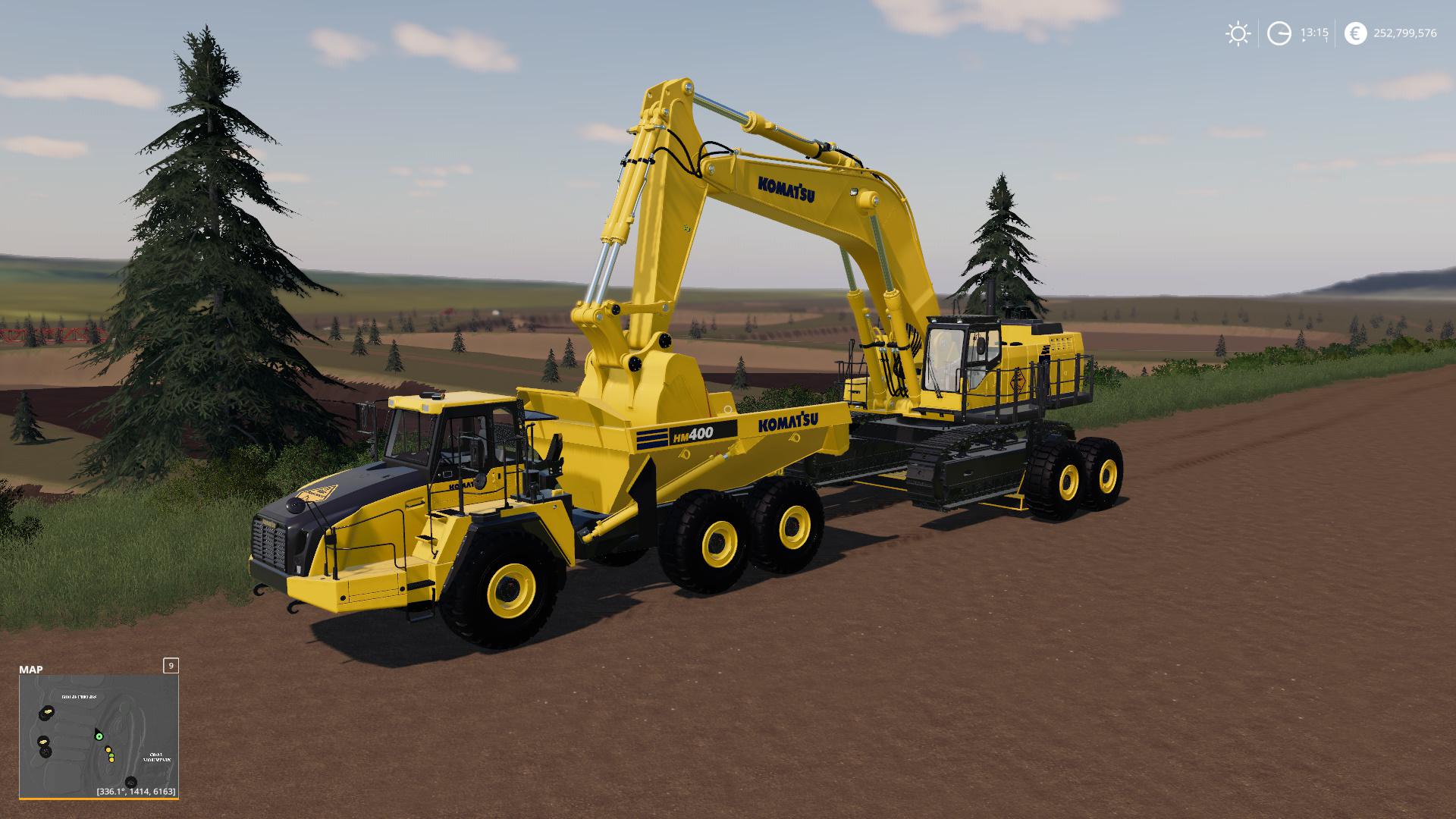 Fs19 Komatsu Mining Pack V10 Farming Simulator 19 Modsclub 8709