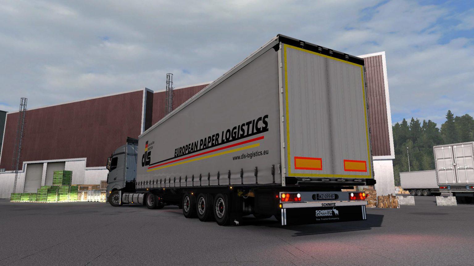 ETS2 - Schmitz SCS Mega Trailer (1.36.x)