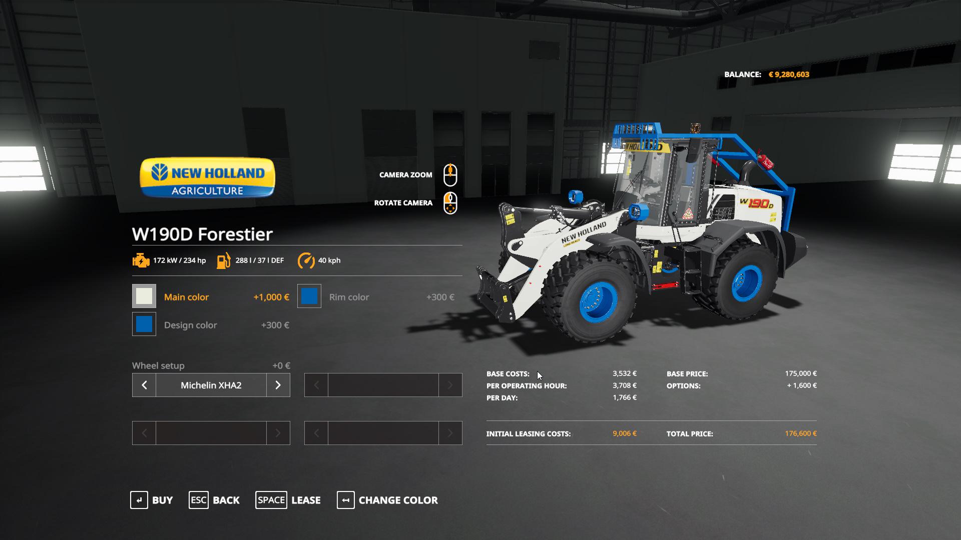 FS19 - New Holland W-190 Forestier V2.0