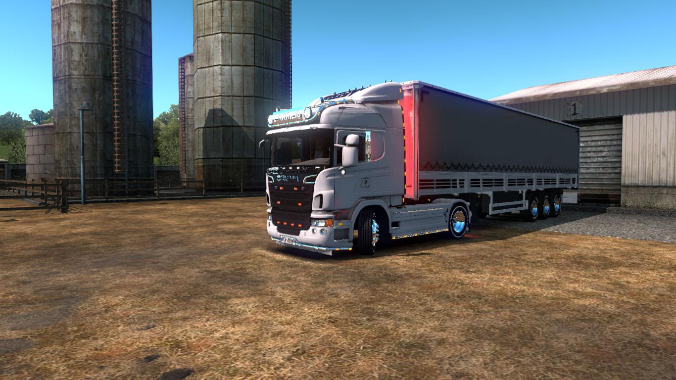 ETS2 - Scania G420 + Trailer (1.36.x)
