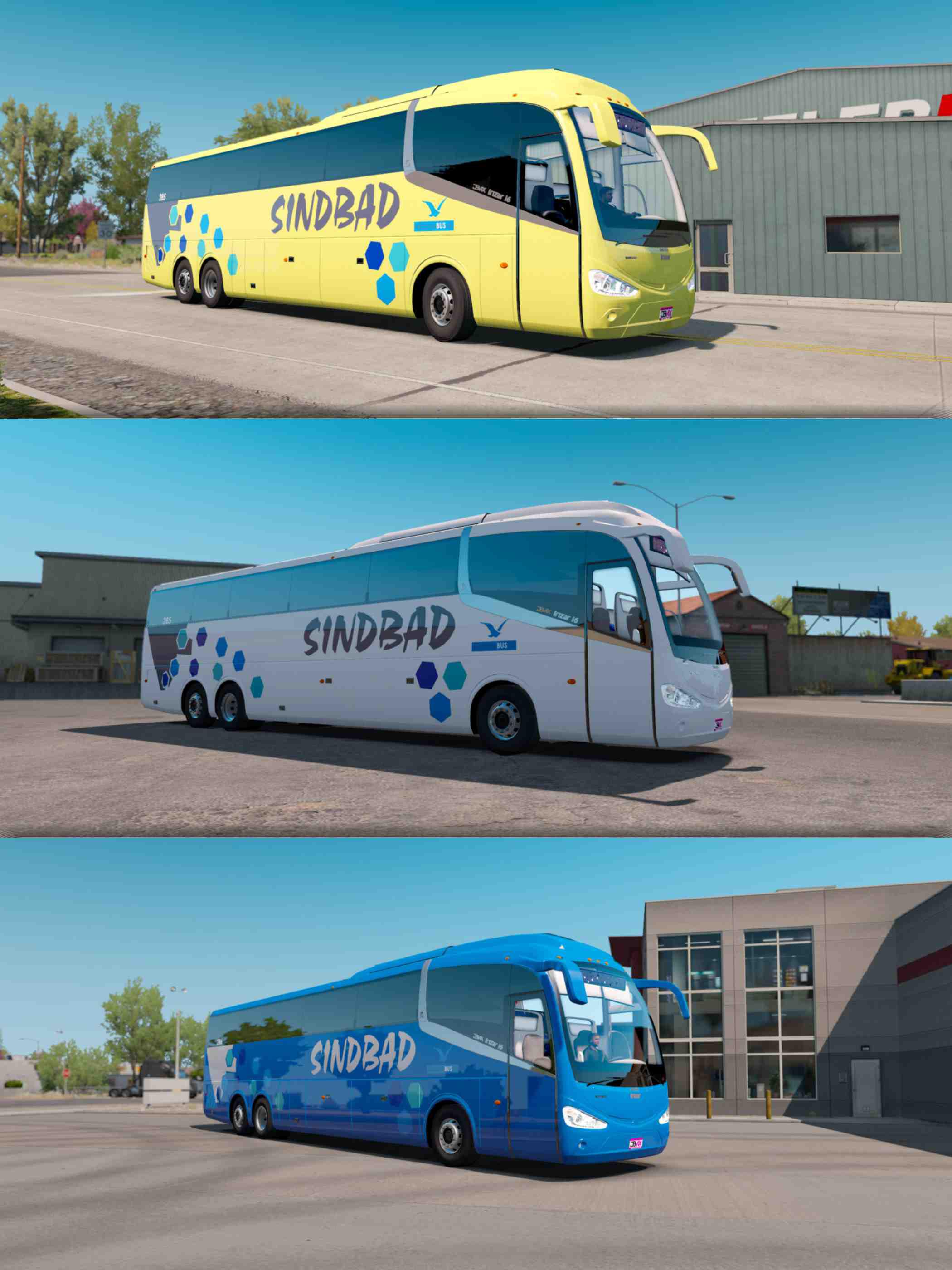 ETS2 - Irizar i6 Sindbad Pack (1.36.x)