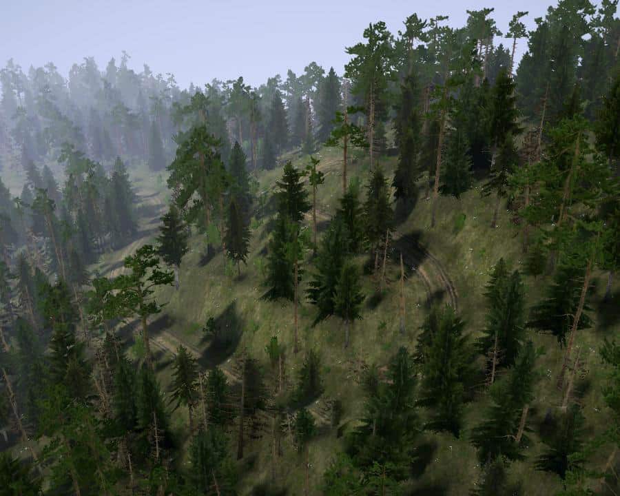 Spintires:Mudrunner - New Road Map V1.0
