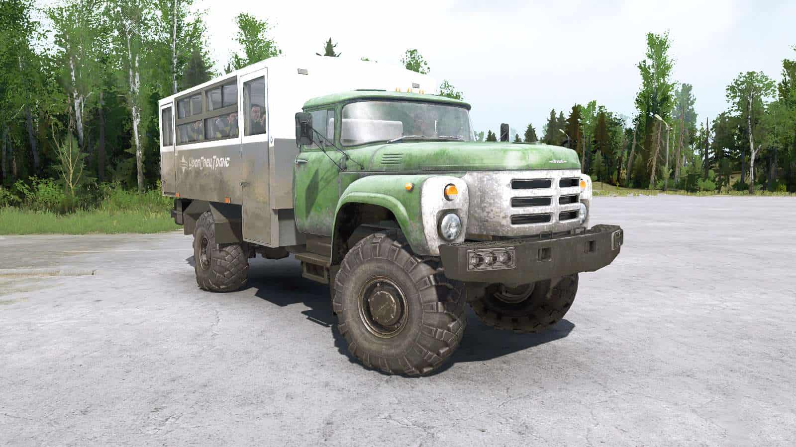 Spintires:Mudrunner - Sil 133GY 4x4 Truck