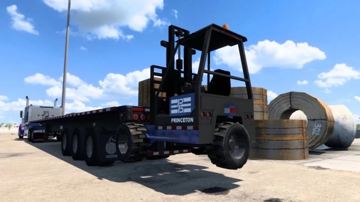 ATS - NitroModz SCS Forklift Piggyback V1.0 (1.41.x)