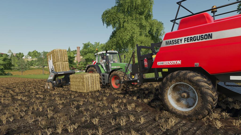 FS19 - Arcusin Forstack12 Big Bales V1.0