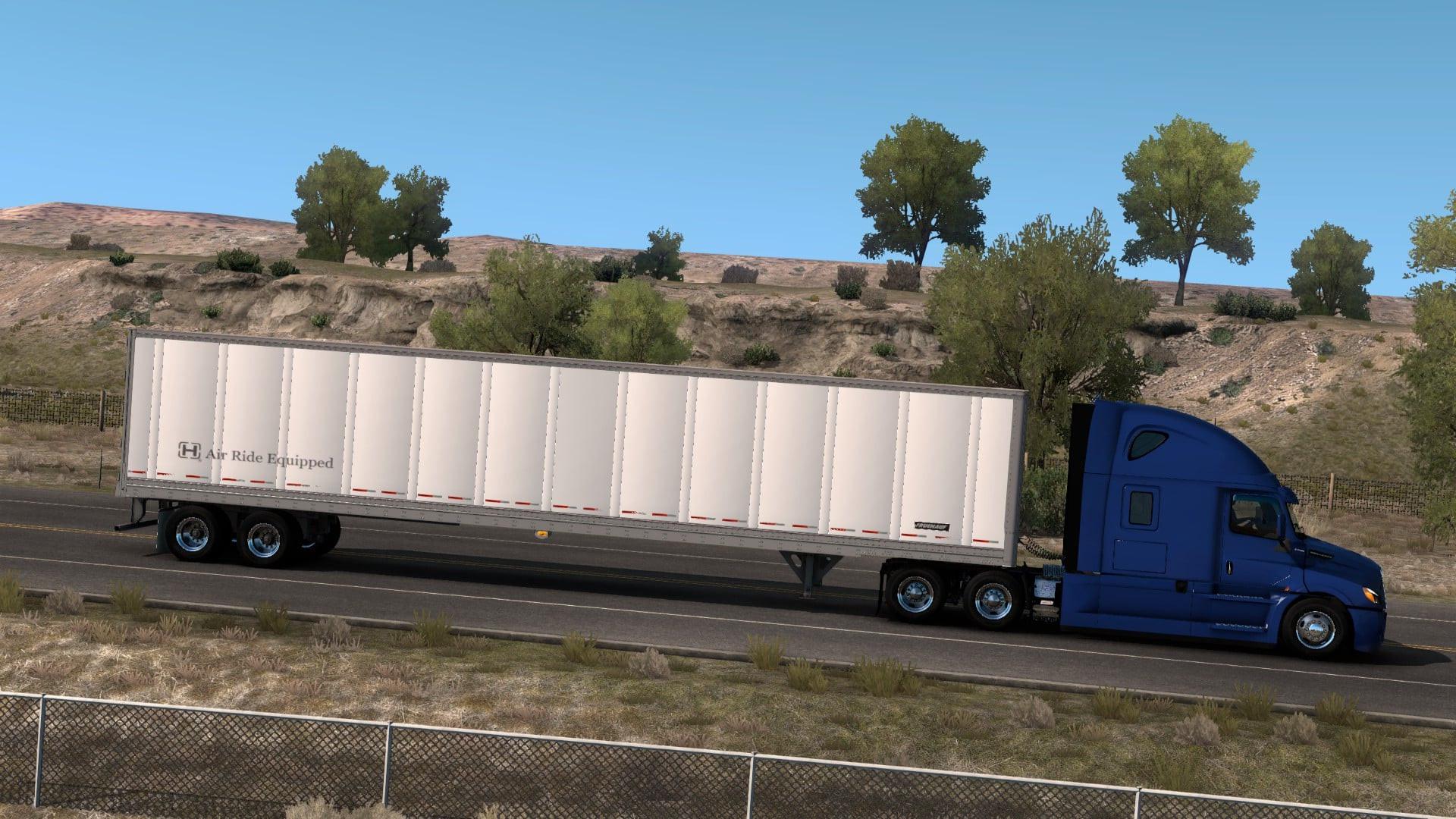 Ats The Fruehauf Box Trailer Ownable 138x American Truck Simulator Modsclub