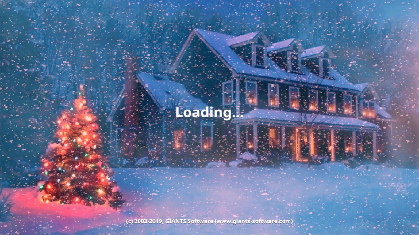 FS19 - Merry Christmas 2019 Menu Background V1.0