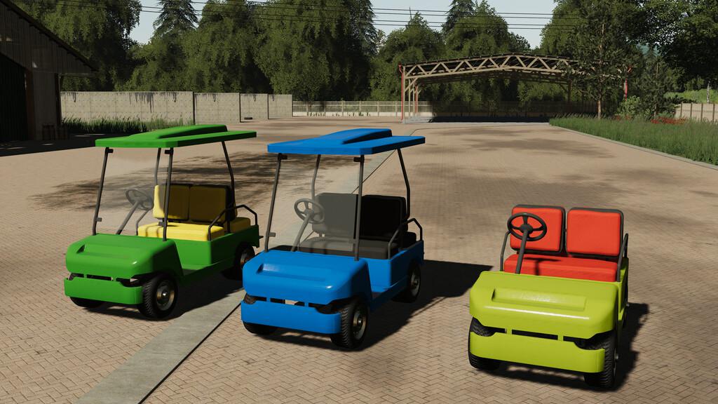 FS19 - Lizard Golf Cart V1.0