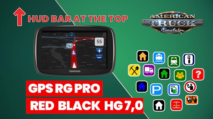 ATS - GPS RG Pro Red Black HG V7.0 (1.40.x)