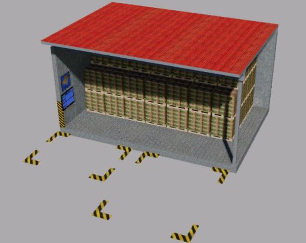 FS19 - Warehouse for Pallets Multimap 2019 V1.2