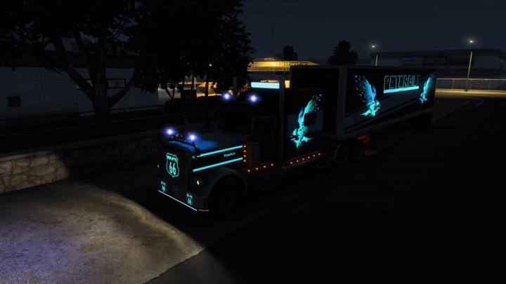 ATS - Peterbilt 389 Glowing Tuning V2.0 (1.40.x)