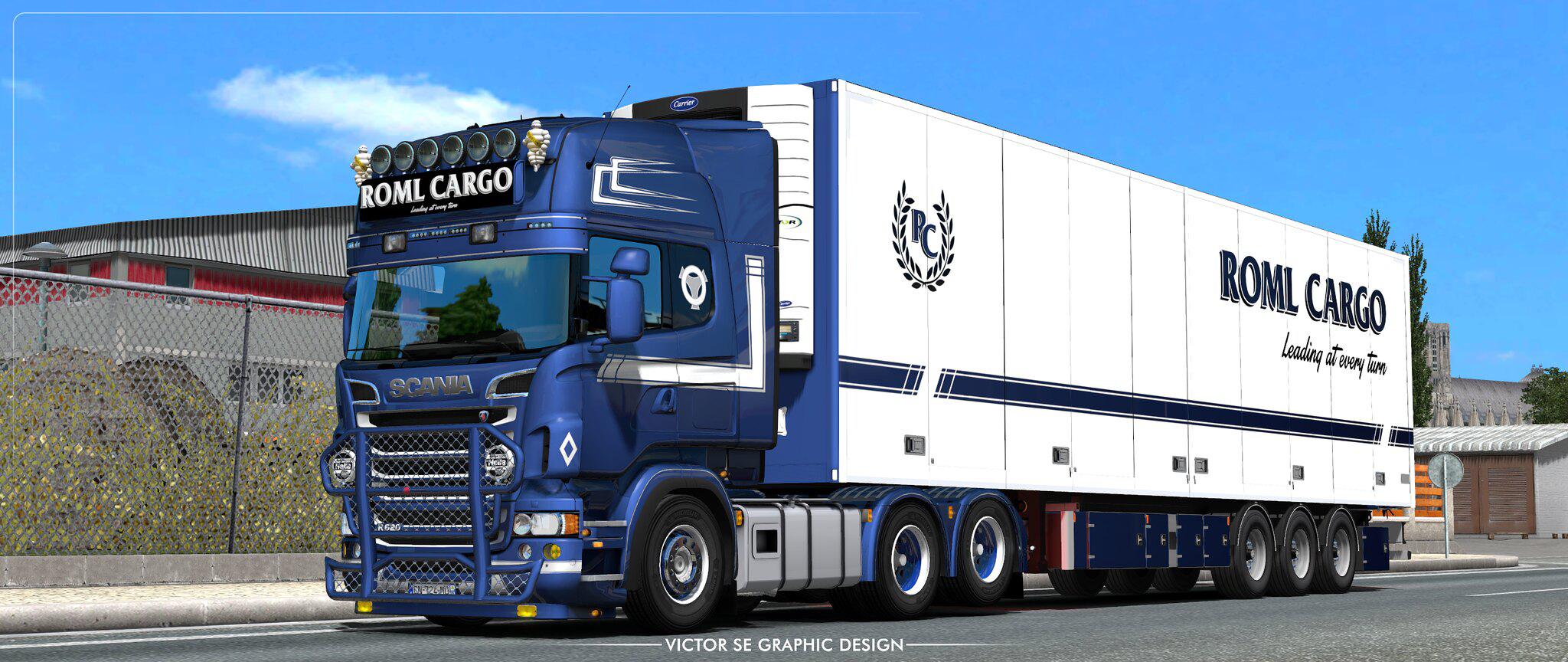 ETS2 - Roml Cargo Deluxe Edition Skinpack V1.1 (1.35.X)