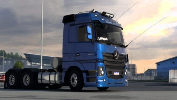 ETS2 - Mercedes Actros Truck V1.5.1 (1.41.x)