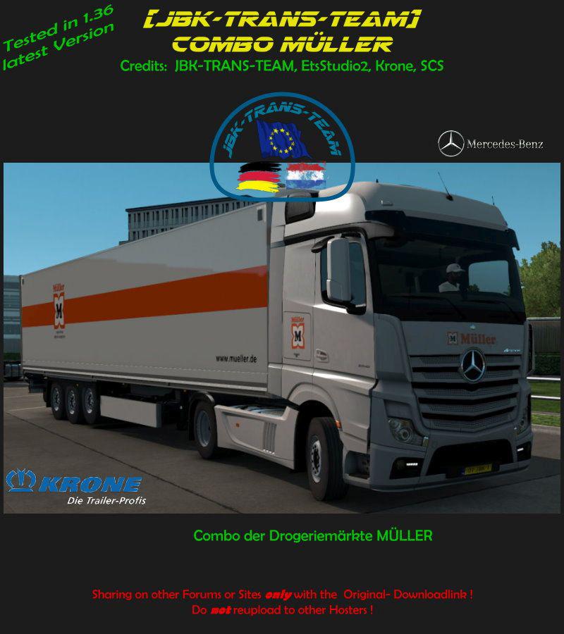 ETS2 - JBK Combo Muller 2020 V3.0 (1.36.x)
