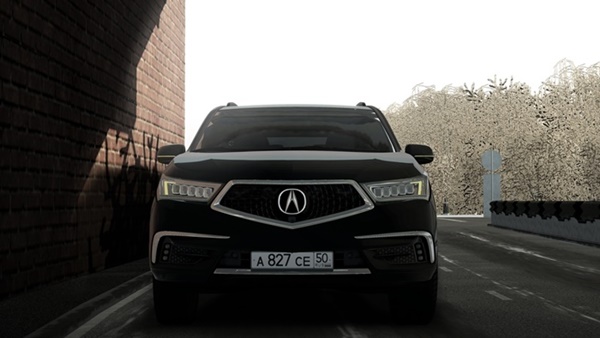 City Car Driving 1.5.9 - Acura MDX Sport Hybrid 2017