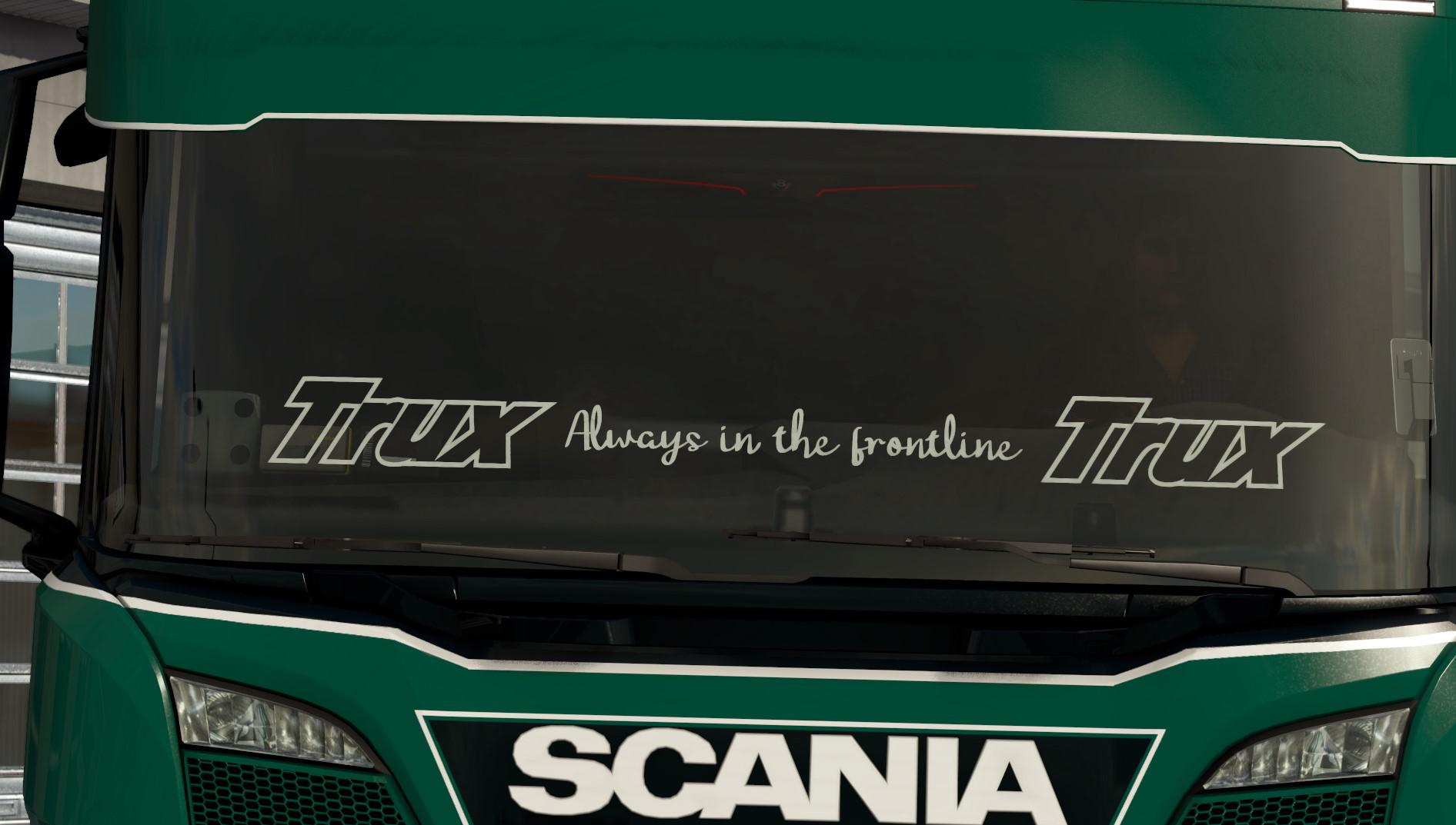 ETS2 - SMG Sticker Edit Trux Bullbar V1.4 (1.39.x)
