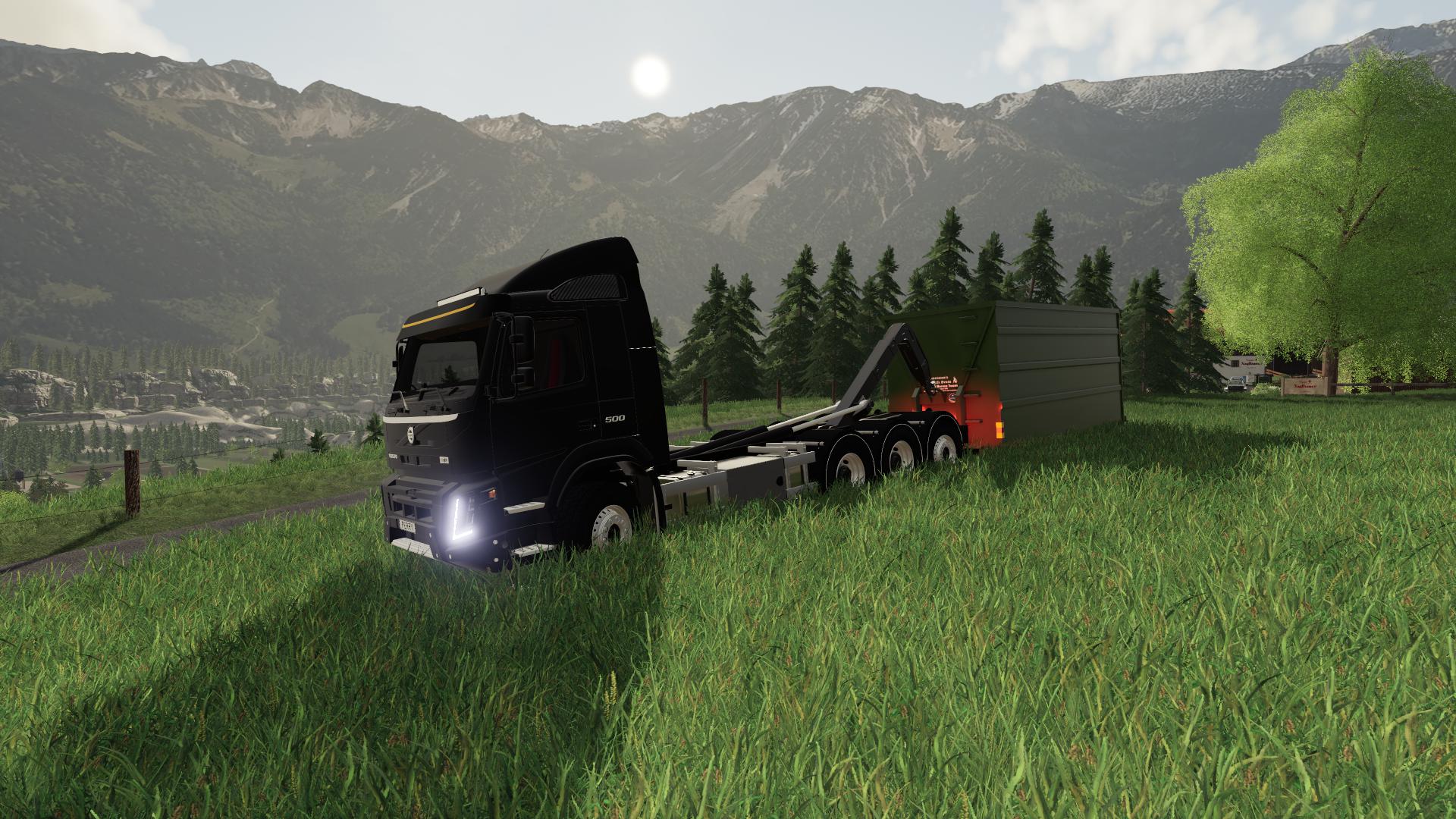 FS19 - Volvo FMX Hooklift 8x4 V1.0