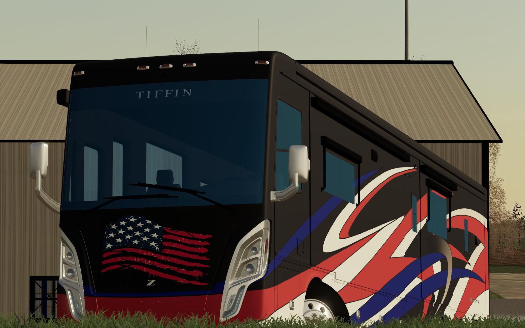 FS19 - Tiffin Patriot By Tiffin Patriot Savage Farms Modding V1.0