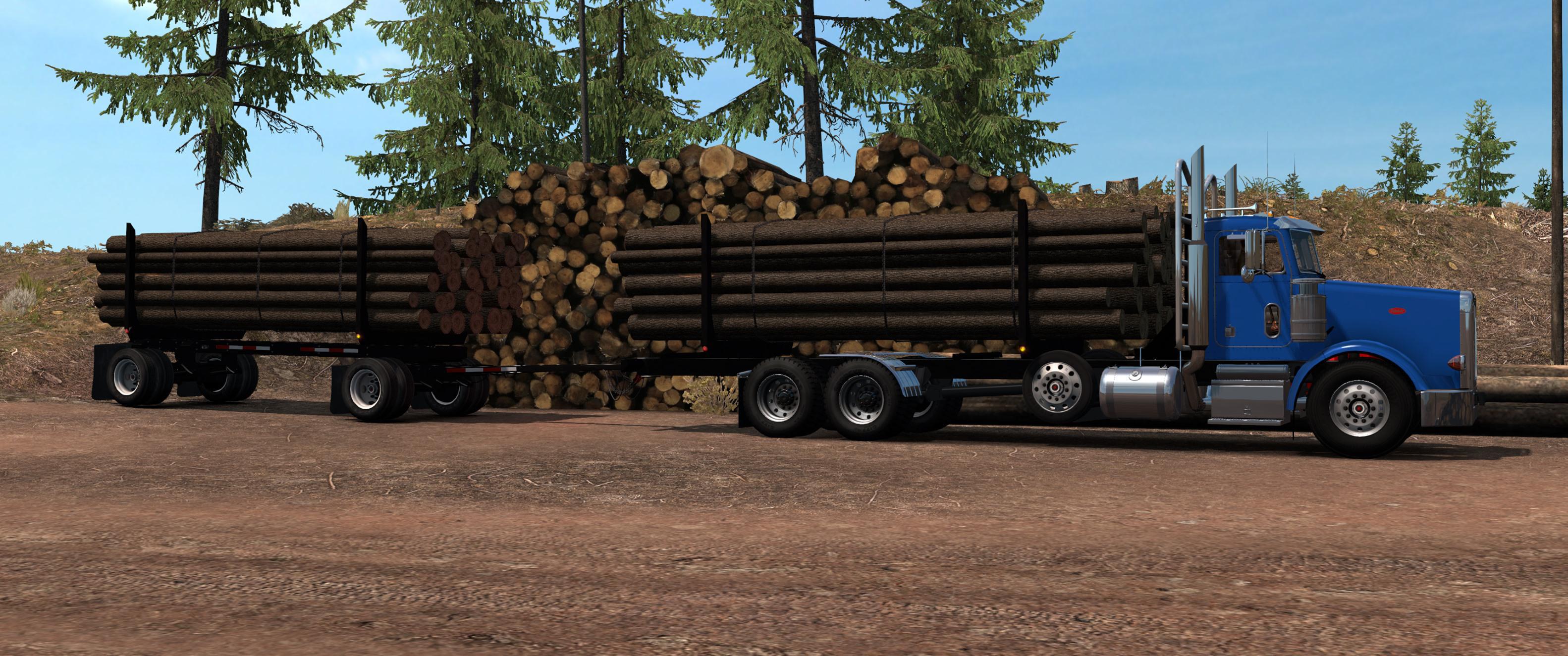 ATS Heavy Truck and Trailer Addon Mod for HFG Project 3XX V2.0 (1.36