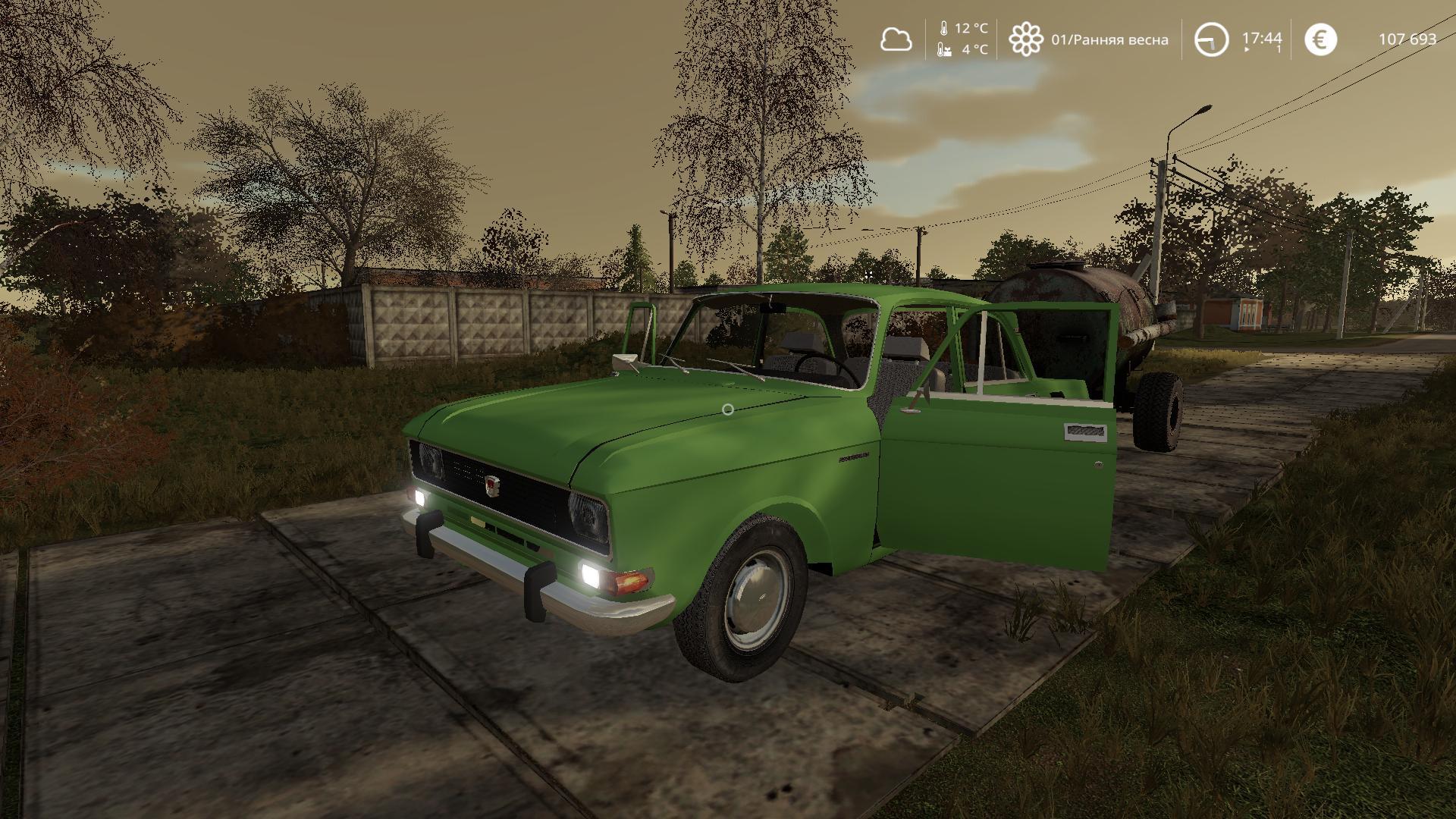 FS19 - Moskvich AZLK 2140 V1.0