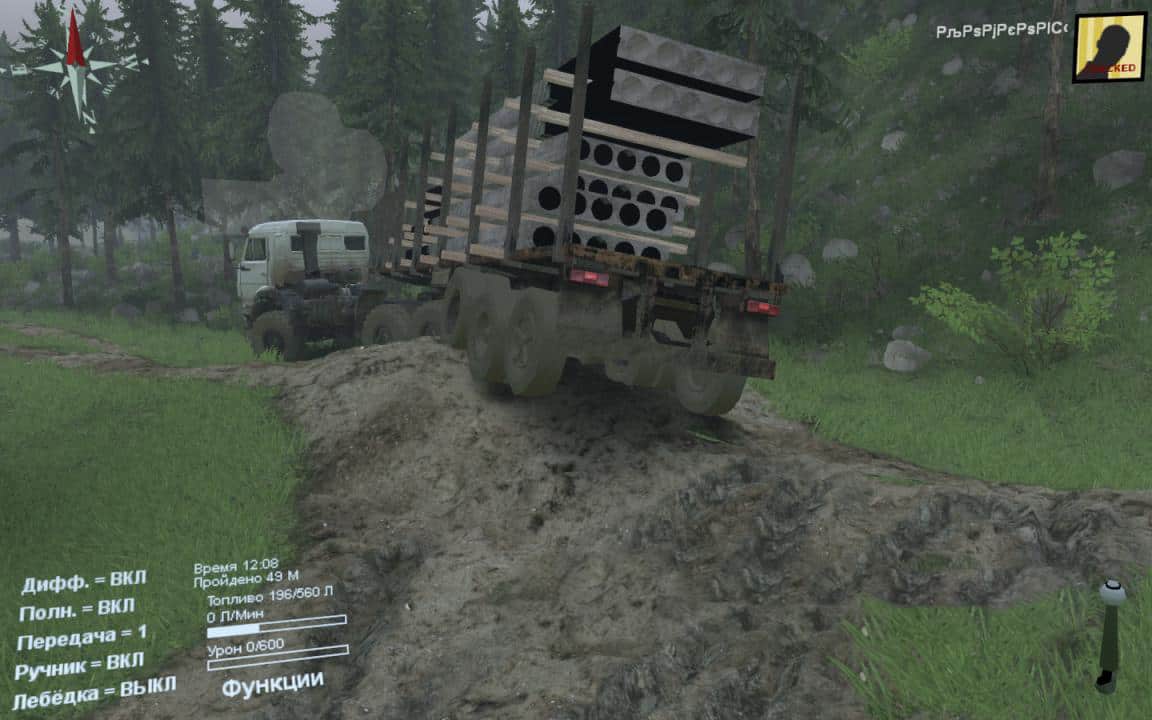 Spintires - New Job Map V1.0.0.2
