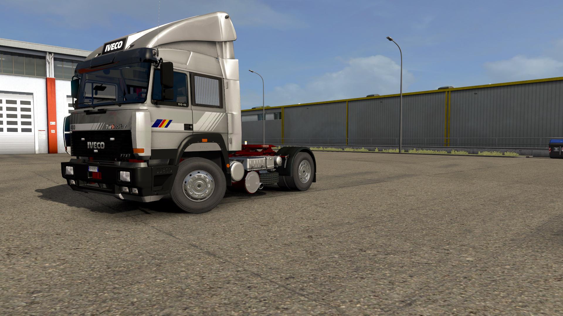 Caminhão Iveco Tector Arqueado Top Mods Ets2 1.43 - Dalenha Mods