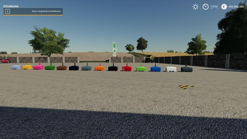 FS19 - XXL Weights Pack V2.0