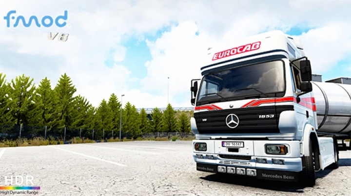 ETS2 - Mercedes-Benz SK V8 EPS Gearbox V1.0 (1.40.x)