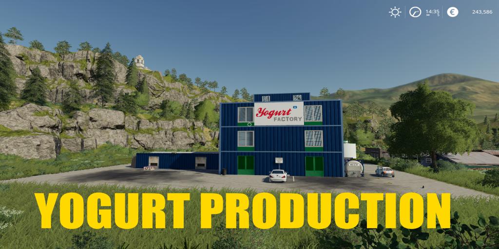 FS19 - Yogurt Production V1.0