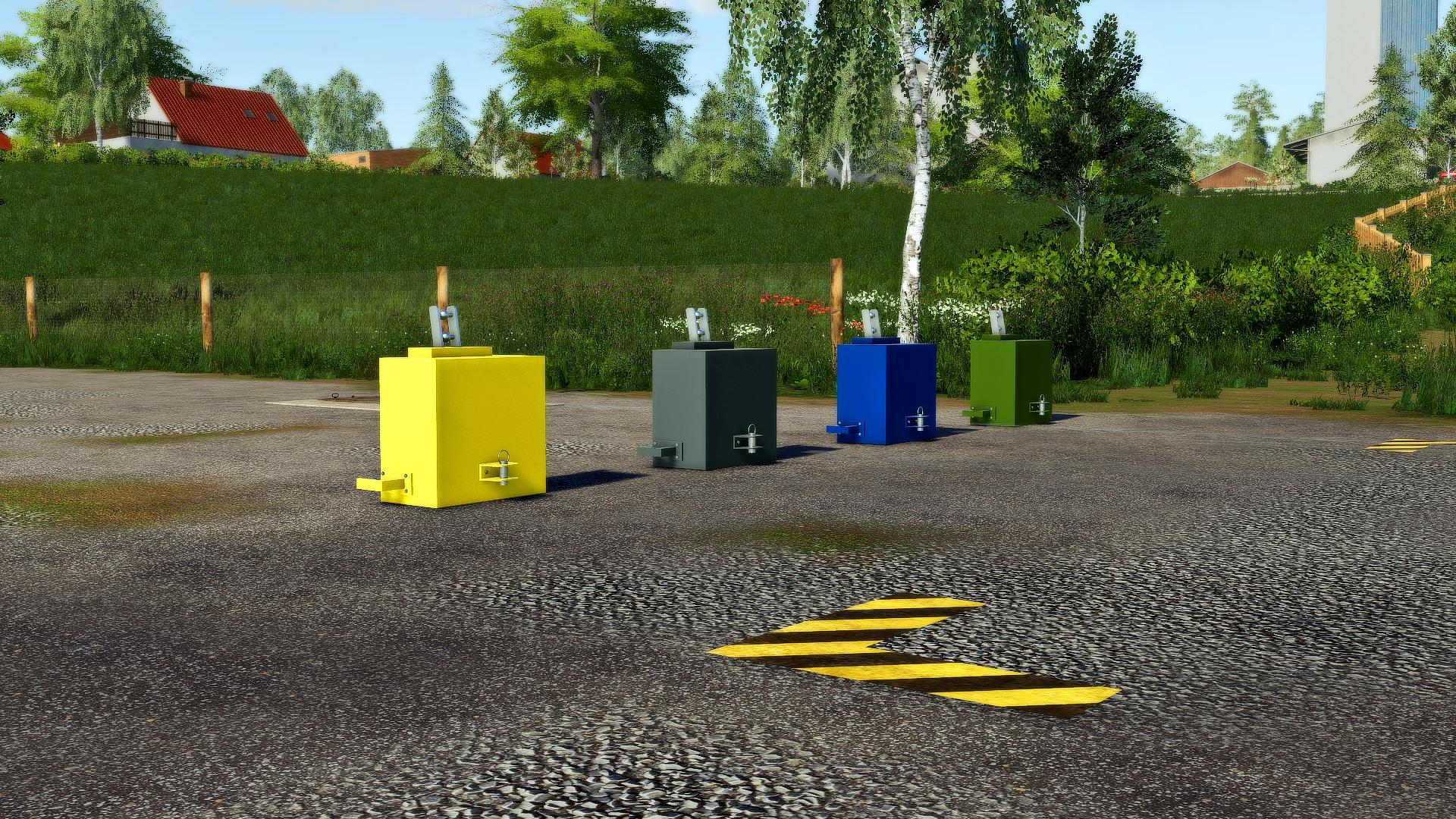 FS19 - Selfmade Weight 500KG V1.0