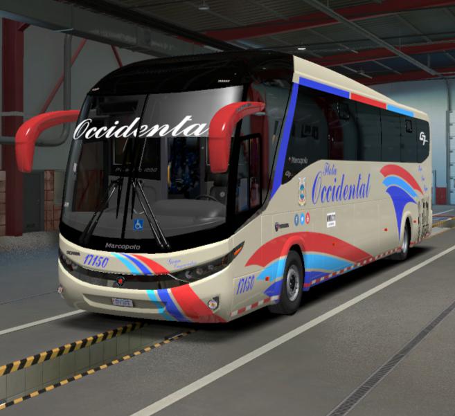 ETS2 - Marcopolo G7 1200 4x2 Skins Colombia (1.38.x)
