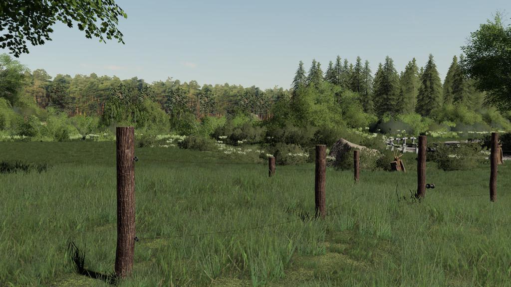 FS19 - Wooden Gates And Fences V1.0