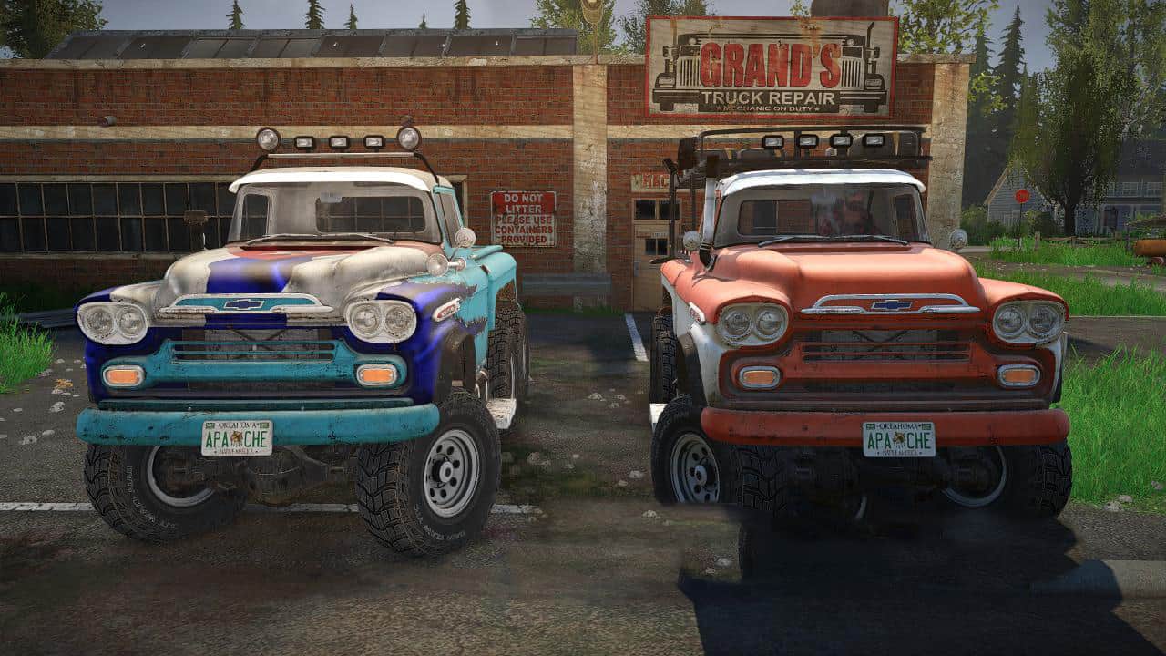 Spintires:Mudrunner - Chevrolet Apache 38 V1.0