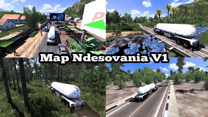ETS2 - Ndesovania Map V1.0 Update Version (1.36 - 1.40)
