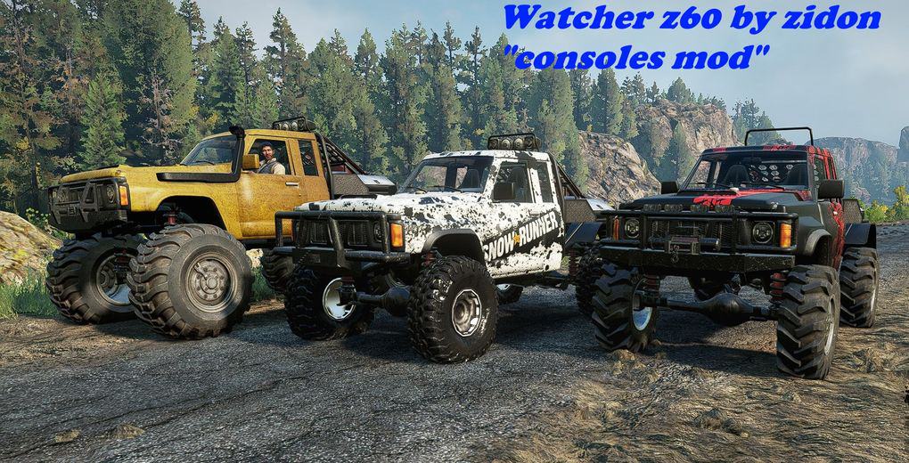 SnowRunner - Watcher Z60 V1.0