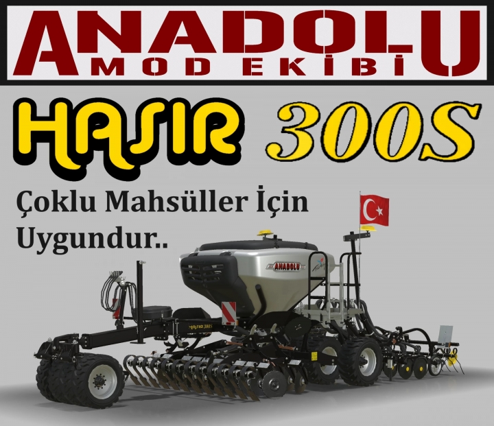 FS19 - Anadolu Hasir 300S V1.0