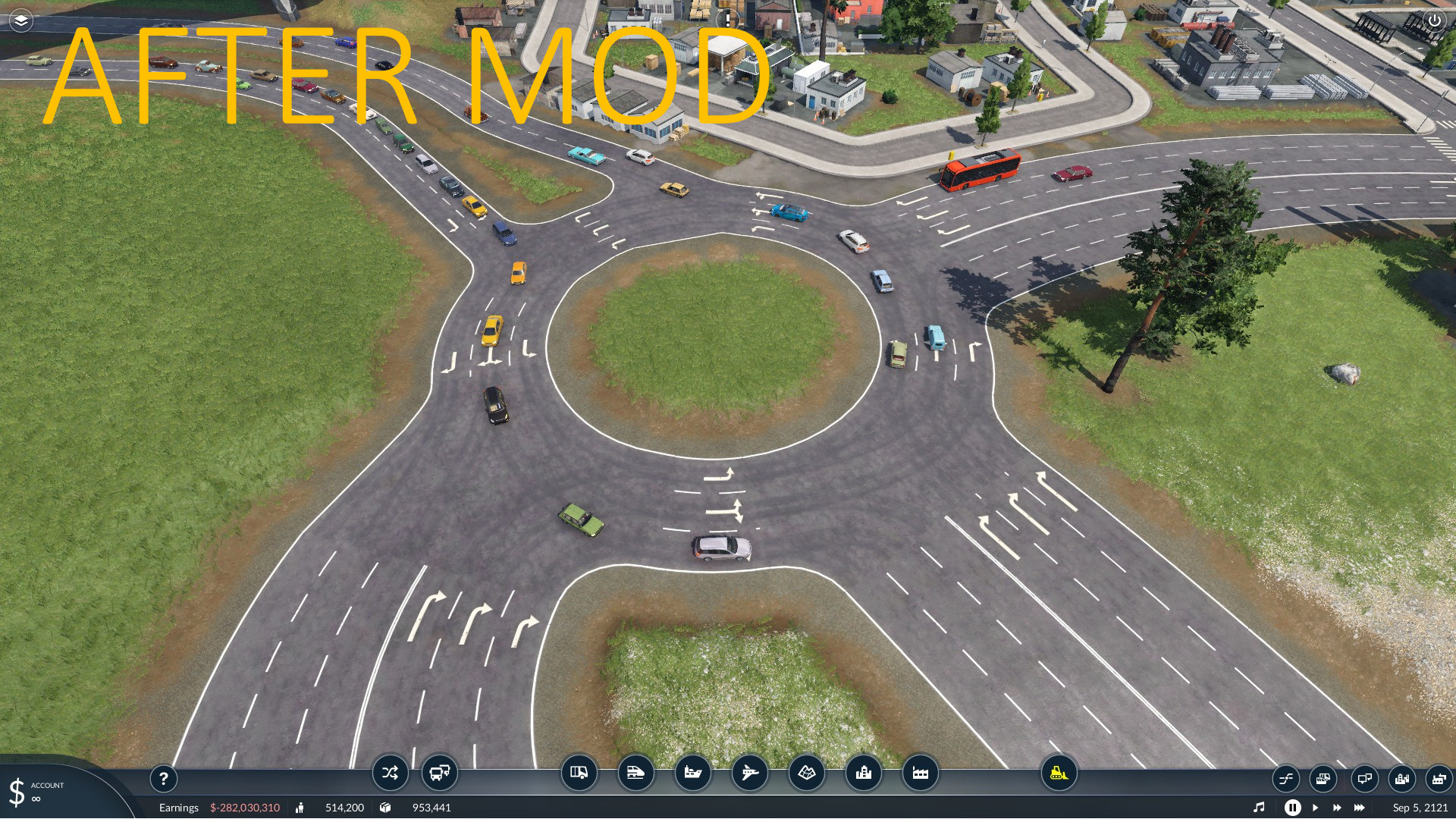 Transport Fever 2 - Better Roads