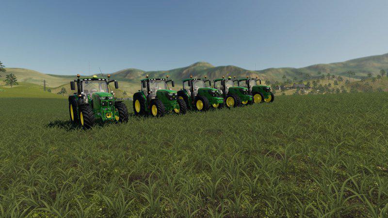 FS19 - John Deere 6R Pack V1.0