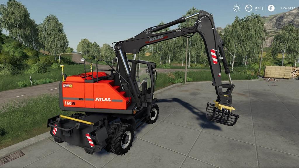 FS19 - Excavator ATLAS Pack V1.0