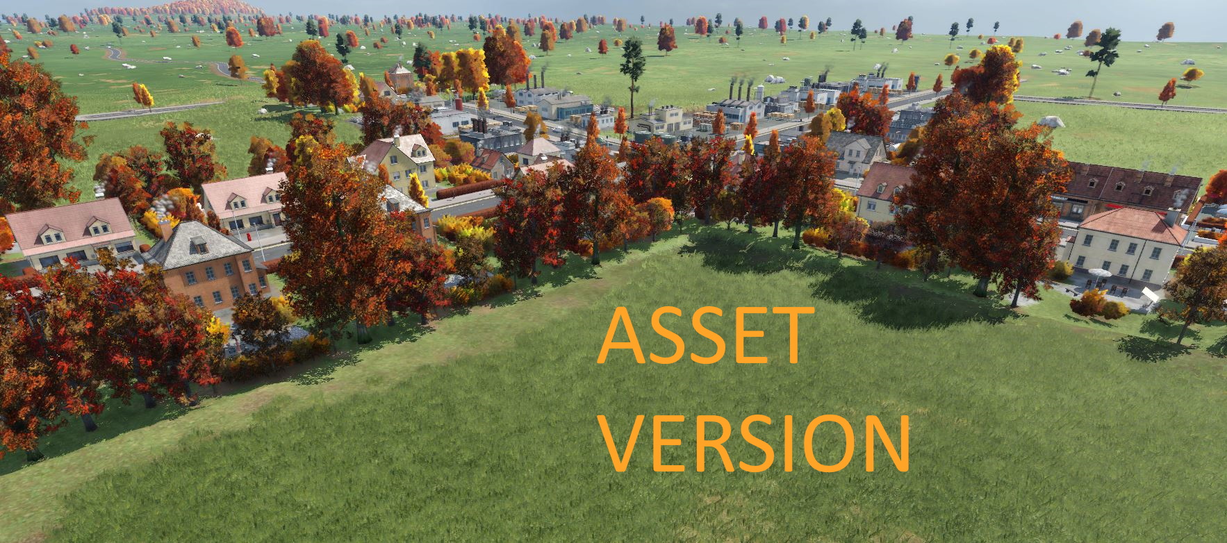 Transport Fever 2 - Autumn Trees Asset Version