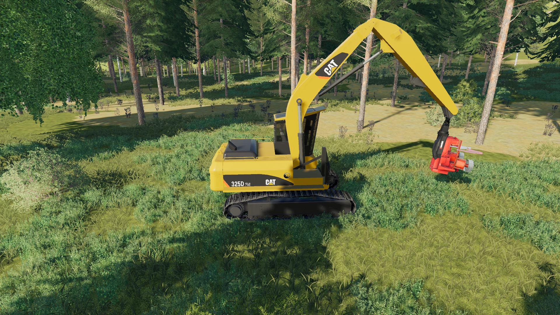 FS19 - Caterpillar 325D FM v1.0