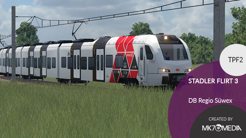 Transport Fever 2 - DB Süwex Stadler FLIRT 3