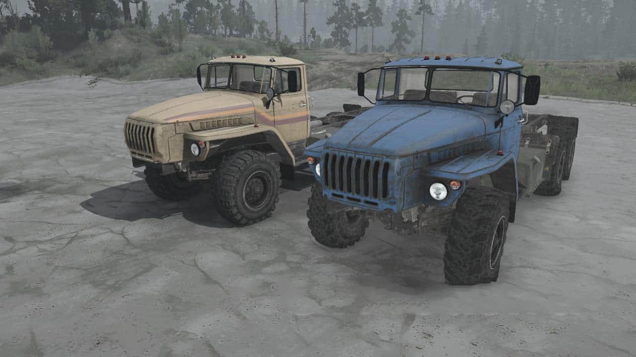 Spintires:Mudrunner - Uralov RSK Pack V04.10.20
