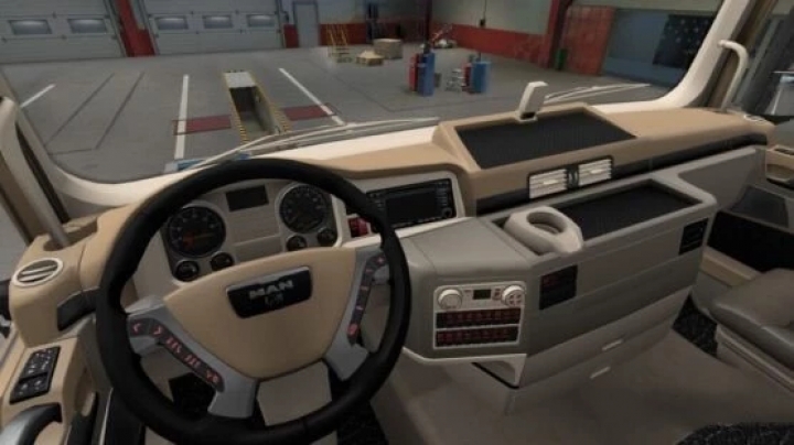 ETS2 - MAN TGX Lux Interior (1.41.x)