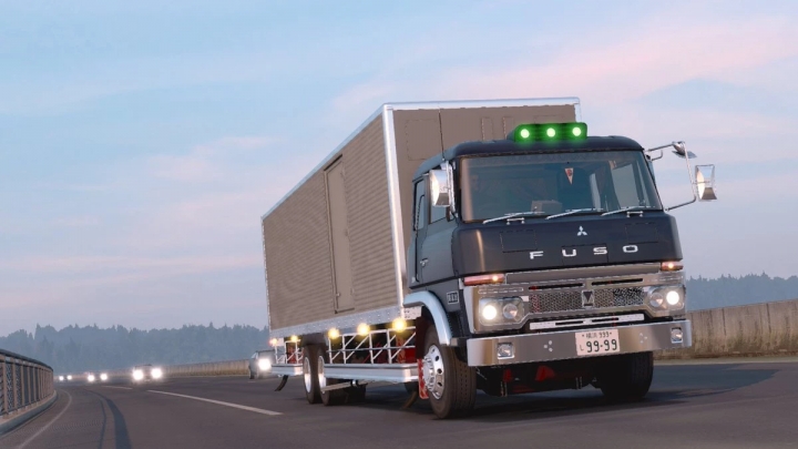 ETS2 - Mitsubishi Fuso FU Truck V1.5 (1.40.x)