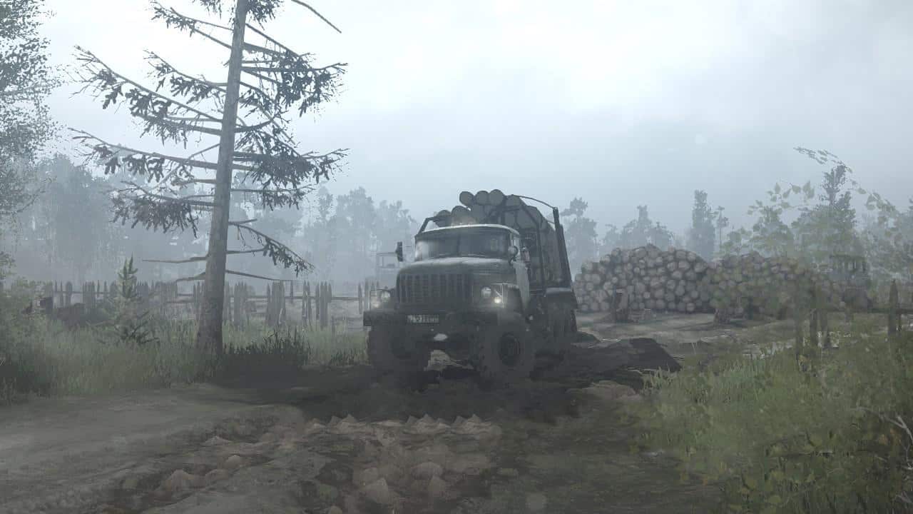 Spintires:Mudrunner - Early Morning Map V1.0