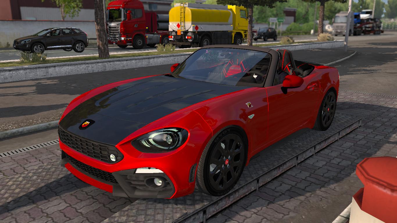 ETS2 - Fiat 124 Spider V1R20 (1.36.x)