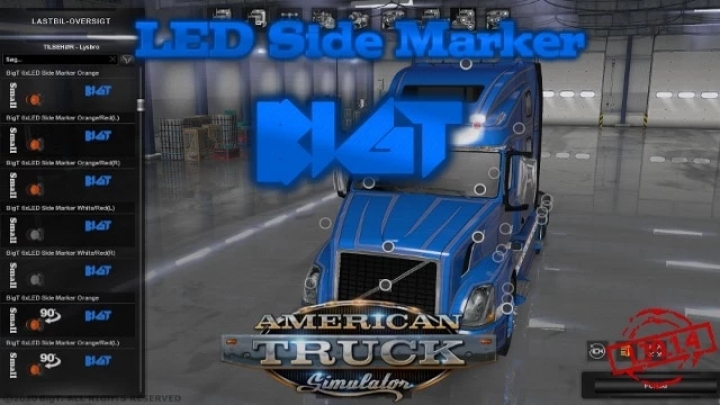 ATS - BigT LED Side Marker (1.41.x)